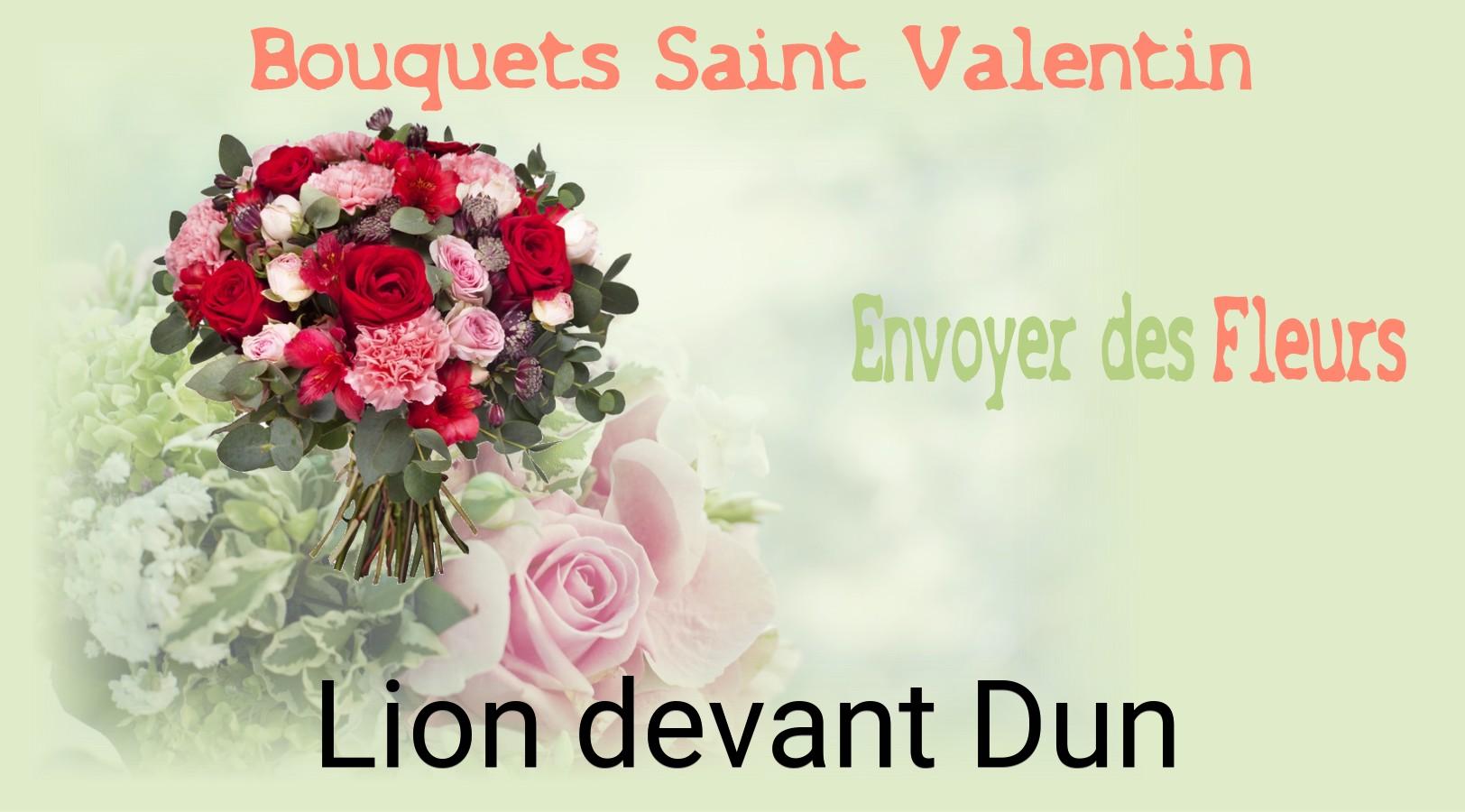 Roses de Saint-Valentin livrées à Lion-devant-Dun